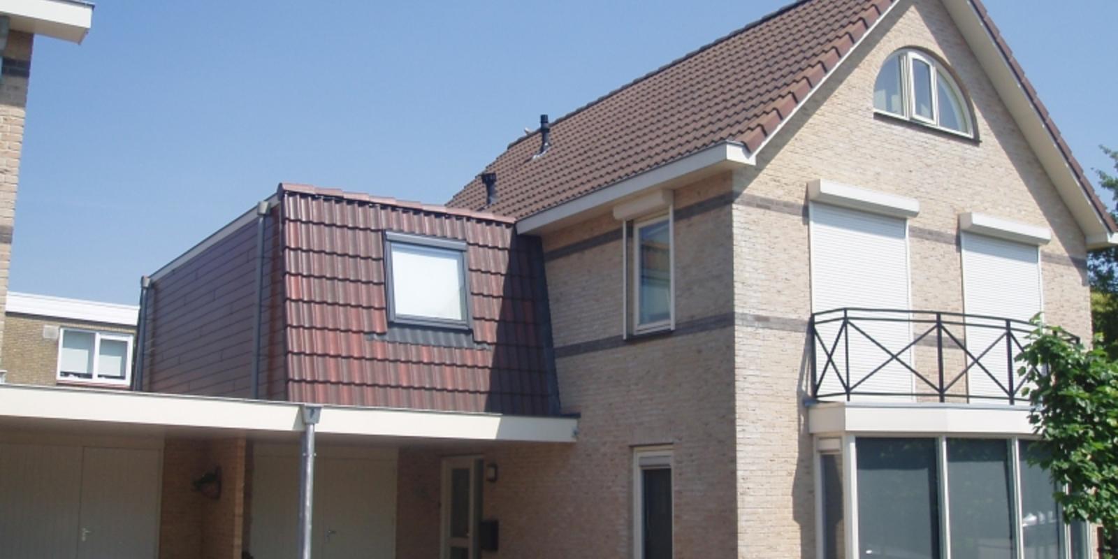 dakopbouw op garage